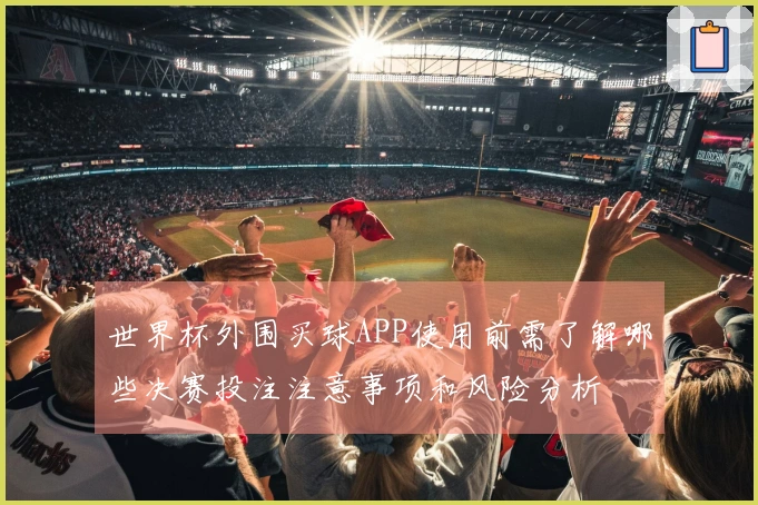世界杯外围买球APP使用前需了解哪些决赛投注注意事项和风险分析